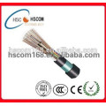 Guangzhou impermeable burial comunicación cable de fibra óptica GYTS multimodo único modo 24 núcleo